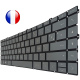 Clavier FR pour HP - N35869-051 N31251-051 NSK-HA8JNV 9Z.NKUNV.J0F 6037B0240405 - Original Français Azerty