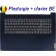 Plasturgie + Clavier BE pour LENOVO IdeaPad 3-17ADA05 3-17ARE05 3-17IIL05 3-17IML05 - Original Français Azerty
