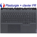 Plasturgie + Clavier FR pour LENOVO Legion 5 Pro 16ARH7H / 5 Pro 16IAH7H - Original Fran&ccedil;ais Azerty