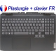 Plasturgie + Clavier FR pour LENOVO IdeaPad Gaming 3 15IAH7 / 3 15ARH7 - Original Français Azerty