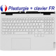 Plasturgie + Clavier FR pour LENOVO IdeaPad Gaming 3 15IAH7 / 3 15ARH7 - Original Français Azerty