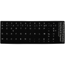 Lot de 20 Stickers Autocollants Azerty pour Touches de Clavier d'Ordinateur Portable