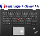 Plasturgie + Clavier FR pour LENOVO ThinkPad X1 Yoga - 01HY891 SM10M66544 RVWV-85F0 LIM16F26F0J4422 - Original Fran&ccedil;ais Azerty