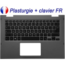 Plasturgie + Clavier FR pour DELL Inspiron 5368 / 5378 2-in-1 - Original Fran&ccedil;ais Azerty