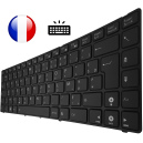 Clavier FR pour ASUS - 04GNV61KFR00-3 9J.N1M82.H0F 0KN0-ED1FR03 - Fran&ccedil;ais Azerty
