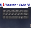 Plasturgie + Clavier FR pour LENOVO IdeaPad 3-17ADA05 3-17ARE05 3-17IIL05 3-17IML05 - Original Fran&ccedil;ais Azerty