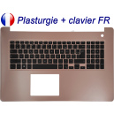 Plasturgie + Clavier FR pour DELL Inspiron 5368 / 5378 2-in-1 - Original Fran&ccedil;ais Azerty