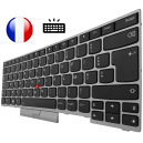 /!\Clavier FR pour LENOVO Thinkpad T14 Gen1 20UD 20UE - R&eacute;tro-&eacute;clair&eacute; - Fran&ccedil;ais Azerty
