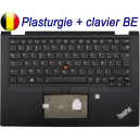 Plasturgie + Clavier BE pour Lenovo ThinkPad Yoga X390 20NN 20NQ - WLAN - Original Belge Azerty
