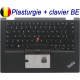 Plasturgie + Clavier BE pour Lenovo ThinkPad X13 Yoga Gen 1 - WWAN - Original Belge Azerty