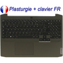 Plasturgie + Clavier FR pour LENOVO IdeaPad Gaming 3-15ARH05 / 3-15IMH05 - Original Fran&ccedil;ais Azerty