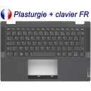 Plasturgie + Clavier FR pour LENOVO IP Flex 5-14 - 5CB1C48271 - BL Fran&ccedil;ais Azerty
