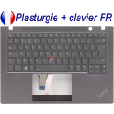 Plasturgie + Clavier FR pour Lenovo ThinkPad T14s Gen2 (Type 20WM / 20WN) - Original Fran&ccedil;ais Azerty