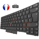 /!\Clavier FR pour LENOVO ThinkPad T490 20QH 20RY T495 20NJ 20NK - R&eacute;tro-&Eacute;clair&eacute; - Fran&ccedil;ais Azerty