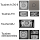 Touche de Clavier FR pour HP Pavilion 15-CB 15-CC 15-CD 15-CK 15-CN 15s-EQ 15s-FQ