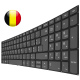 Clavier LENOVO - SN20M62961 LCM16K26B0-686 LCM16K2 PK132GC1A22 PK131E01A22 - Original Belge Azerty