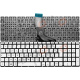 /!\Clavier Blanc HP Pavilion 15-ab257nf 15-ab258nf 15-ab259nf Français Azerty