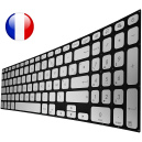 Clavier FR pour ASUS - 0KNB0-6119FR00 V182862DE2 FR 0KN1-7G2FR21 - Original Fran&ccedil;ais Azerty