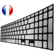 Clavier FR pour ASUS - 0KNB0-6119FR00 V182862DE2 FR 0KN1-7G2FR21 - Original Français Azerty