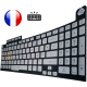 Clavier ASUS ROG Strix G712L G712LU G712LV G712LW G712LWS - Original Français Azerty
