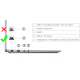Plasturgie + Clavier FR pour LENOVO IdeaPad 5 Pro-16ACH6 / Pro-16IHU6 - Original Français Azerty