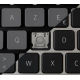 Touche pour Clavier DELL - 0KJ7XV 490.0MY07.BL0F SG-A5720-2FA SN2010B1