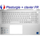 Plasturgie + Clavier FR pour DELL Inspiron 15-5000 5501 5502 5505  - Original Français Azerty