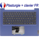 Clavier FR avec plasturgie Bleue pour LENOVO IdeaPad 1-14IGL05 81VU Français Azerty
