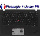 Clavier FR avec plasturgie pour LENOVO ThinkPad X1 Carbon 8th Gen Fran&ccedil;ais Azerty