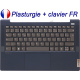 Plasturgie Bleue + Clavier FR pour LENOVO IdeaPad 5 14ABA7 / 5 14IAL7 - Français Azerty