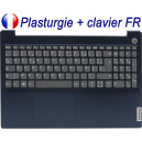 Clavier FR avec plasturgie bleue pour LENOVO IdeaPad 3-15 Gen5 2022/23 Fran&ccedil;ais Azerty