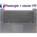Clavier FR avec plasturgie Grise pour LENOVO IdeaPad Slim 3i (14", 8) Fran&ccedil;ais Azerty