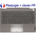 Clavier FR avec plasturgie pour LENOVO ThinkBook 13s-IML / 13s-IWL Fran&ccedil;ais Azerty