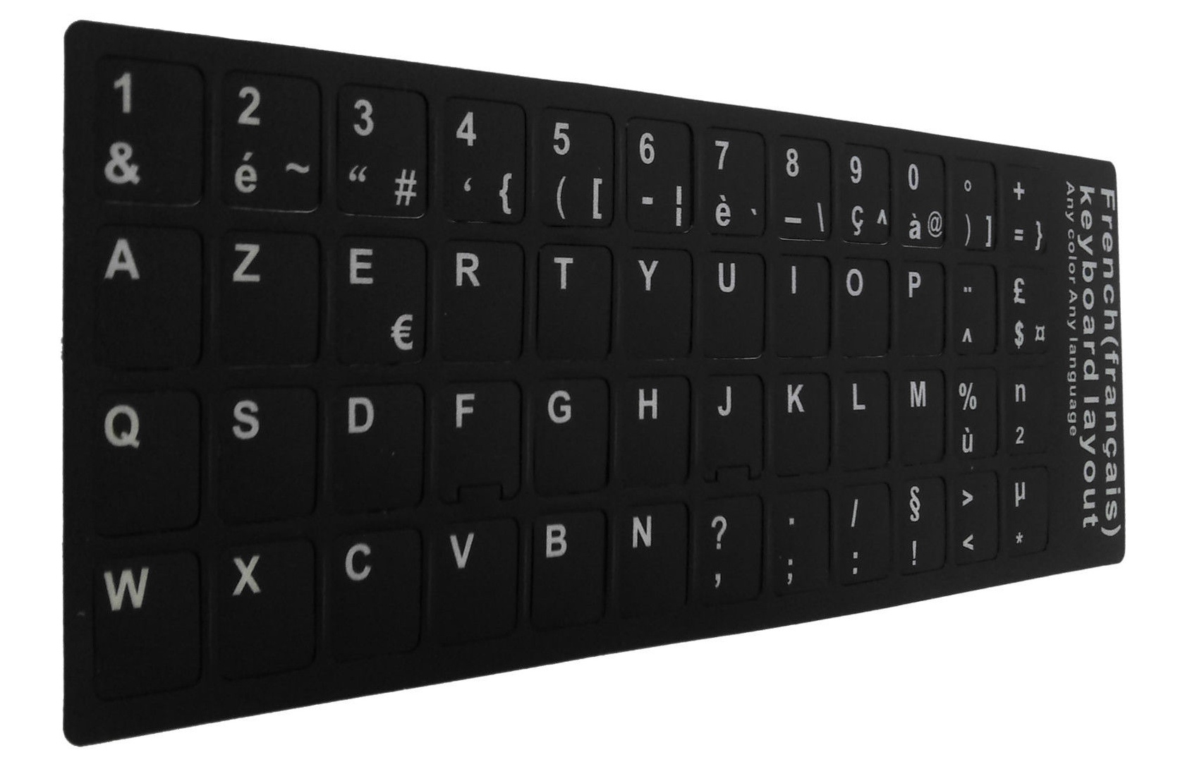 Sticker Autocollant Clavier Azerty - KOTECH