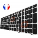 /!\Clavier Français LENOVO - MP-10A36F0-686H ModelT4B8-FR Cadre Blanc Français Azerty