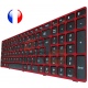/!\Clavier LENOVO IdeaPad G580 G580A G585 G585A - Cadre Rouge Français Azerty