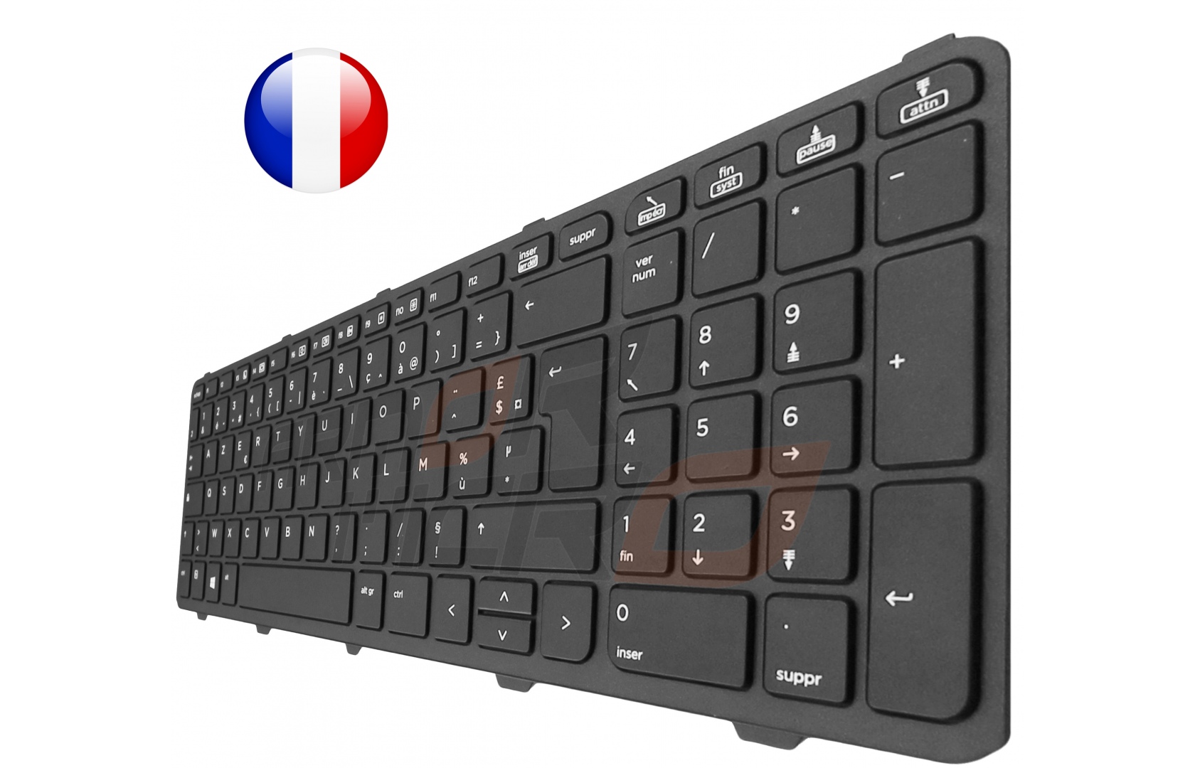  Clavier  HP 727682 051 721953 051 Cadre Inclus Fran ais 