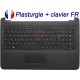 /!\Clavier FR + Plasturgie HP 250 G5 / 255 G5 / 256 G5 - Noir Original Français Azerty