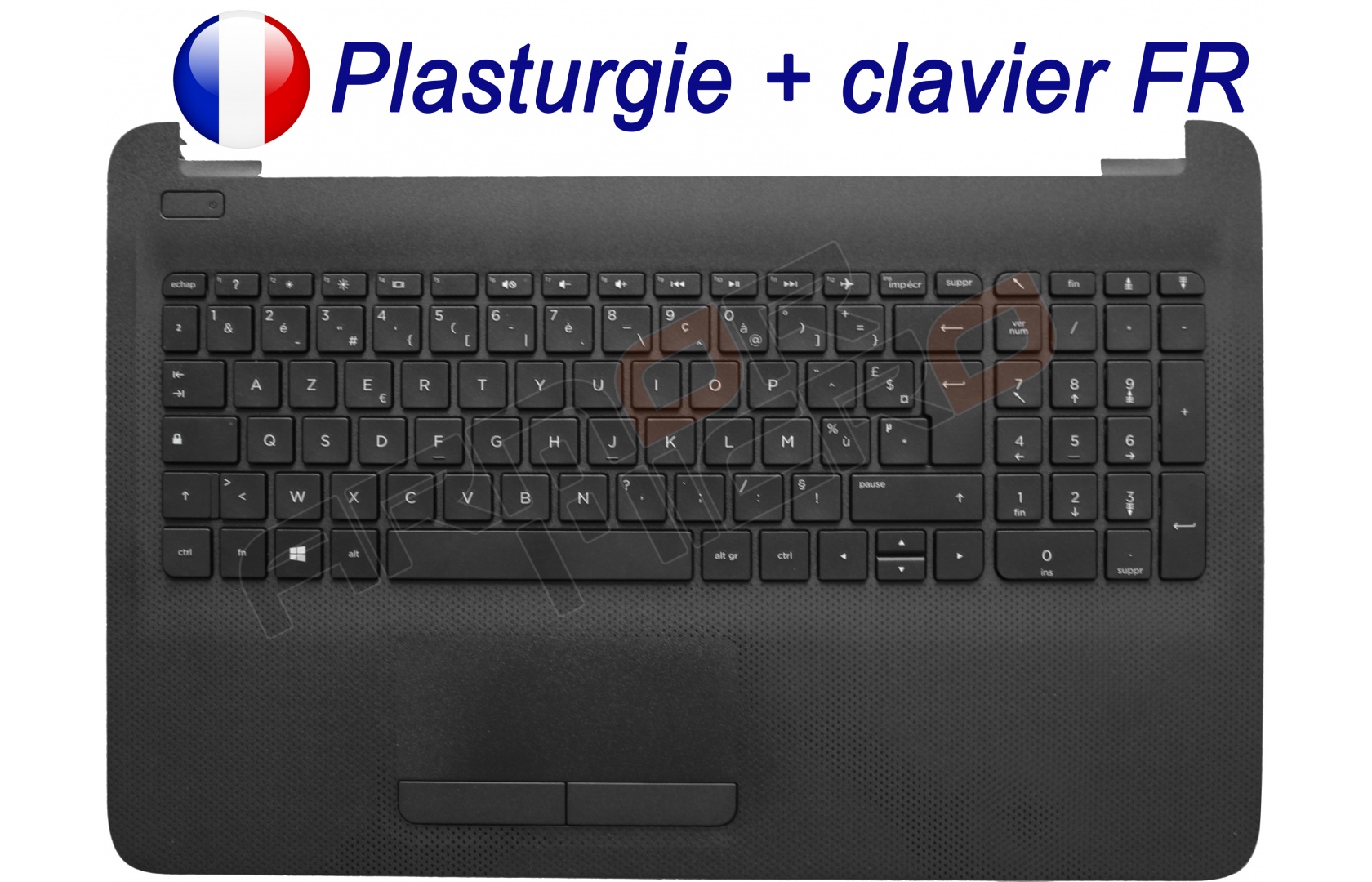 Plasturgie Topcase + Clavier pour HP 15-ay 15-ac 15-af 15-ba