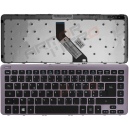 Clavier + Cadre Violet ACER Aspire V5-471 V5-471G - MP-11F7 Original Français Azerty