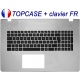 /!\Clavier + Topcase ASUS - 13N0-MHA0H11 1A 13GNAL1AM092-1 Original Français Azerty