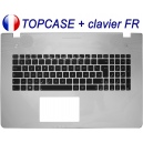 /!\Clavier + Coque Supérieur ASUS N76VJ N76VZ N76VM Original Français Azerty