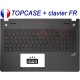 /!\Clavier + Topcase ASUS G56 G56JK G56JR - Noir Original Français Azerty