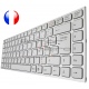 /!\Clavier SONY Vaio VPCY21M1R/L - Blanc/Argent Original Français Azerty