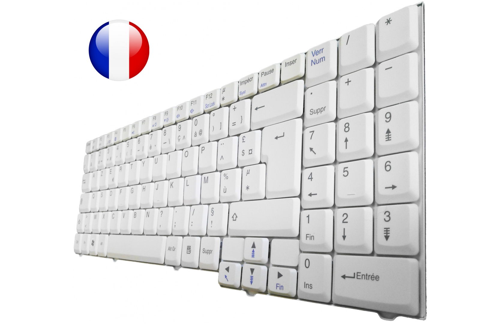 CLAVIER Packard Bell EasyNote ARES GM2W FRANCAIS Azerty