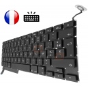 Clavier ☆ Macbook Pro 15" A1286 Unibody mi-2009 &agrave; 2013☆ R&eacute;tro-&Eacute;clair&eacute; ☆ Fran&ccedil;ais Azerty