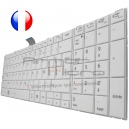 /!\Clavier TOSHIBA Satellite C870-1E8 C870-1GD C870-1HC Blanc Original Français Azerty