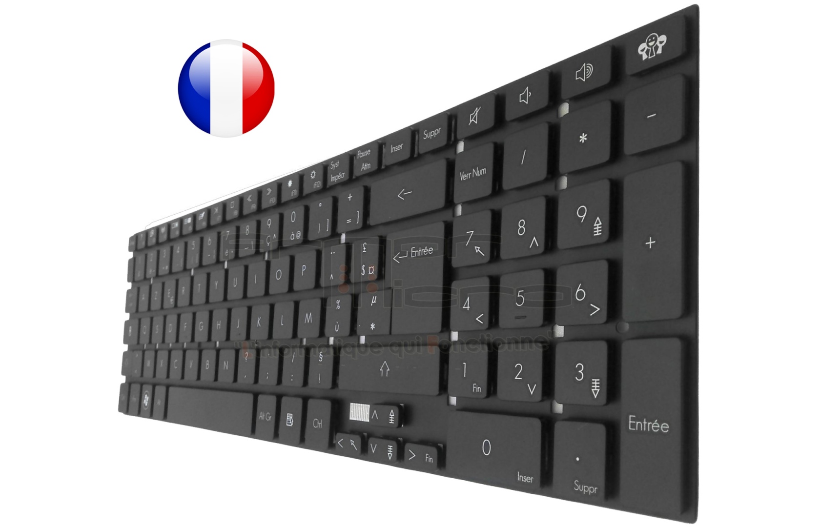 Clavier Packard Bell EasyNote TS44SB TS44HR TS45SB TS45HR Français Azerty