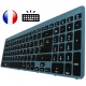 Clavier Cadre Bleu + ACER Aspire V5-531 V5-531G BACKLIT Original Français Azerty