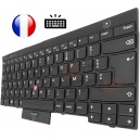 /!\Clavier LENOVO Thinkpad L430 L530 W530 - R&eacute;tro-&Eacute;clair&eacute; Original Fran&ccedil;ais Azerty